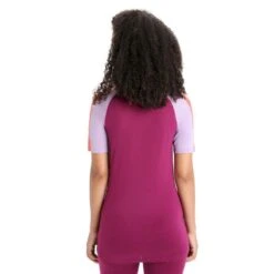 Icebreaker 125 ZoneKnit SS Crewe - Merino-shirt - Damer | Hardloop -Odlogonia Butik icebreaker 125 zoneknit ss crewe merino shirt damer 3