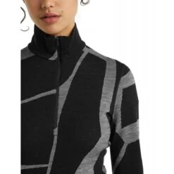 Icebreaker 250 Vertex LS Half Zip Landscapes - Merino Undertøj Damer I Hardloop -Odlogonia Butik icebreaker 250 vertex ls half zip landscapes merino undertoej damer 6