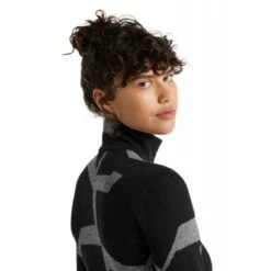 Icebreaker 250 Vertex LS Half Zip Landscapes - Merino Undertøj Damer I Hardloop -Odlogonia Butik icebreaker 250 vertex ls half zip landscapes merino undertoej damer 7