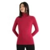 Icebreaker 260 Tech Long Sleeve Half Zip - Merino Undertøj Damer I Hardloop -Odlogonia Butik icebreaker 260 tech long sleeve half zip undertoej damer