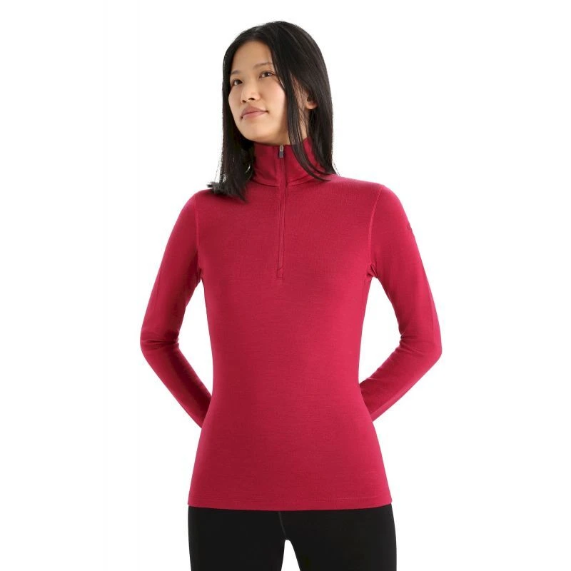 Icebreaker 260 Tech Long Sleeve Half Zip - Merino Undertøj Damer I Hardloop 2 Icebreaker 260 Tech Long Sleeve Half Zip - Merino Undertøj Damer I Hardloop