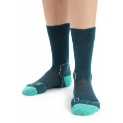 Icebreaker Anatomica Hike Light Crew - Merinosokker Damer I Hardloop -Odlogonia Butik icebreaker anatomica hike light crew vandresokker damer 3