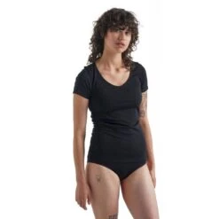 Icebreaker Siren Short Sleeve Sweetheart - T-shirt Damer