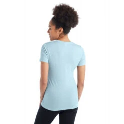 Icebreaker Tech Lite II SS Scoop Tee Fabulous Fer - Merino-shirt Damer I Hardloop -Odlogonia Butik icebreaker tech lite ii ss scoop tee fabulous ferns t shirt damer 7