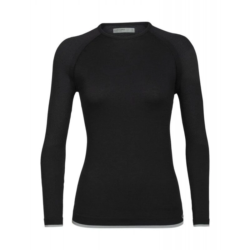 Icebreaker Wmns 200 Zone Seamless LS Crewe - Merino Undertøj Damer I Hardloop 3 Icebreaker Wmns 200 Zone Seamless LS Crewe - Merino Undertøj Damer I Hardloop