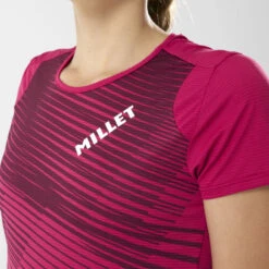Millet Intense Print TS SS - T-shirt - Damer | Hardloop -Odlogonia Butik millet intense print ts ss t shirt damer 3