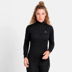 Odlo Active Warm Eco - Base Layer Top Zip Damer -Odlogonia Butik odlo active warm eco base layer top zip damer 2