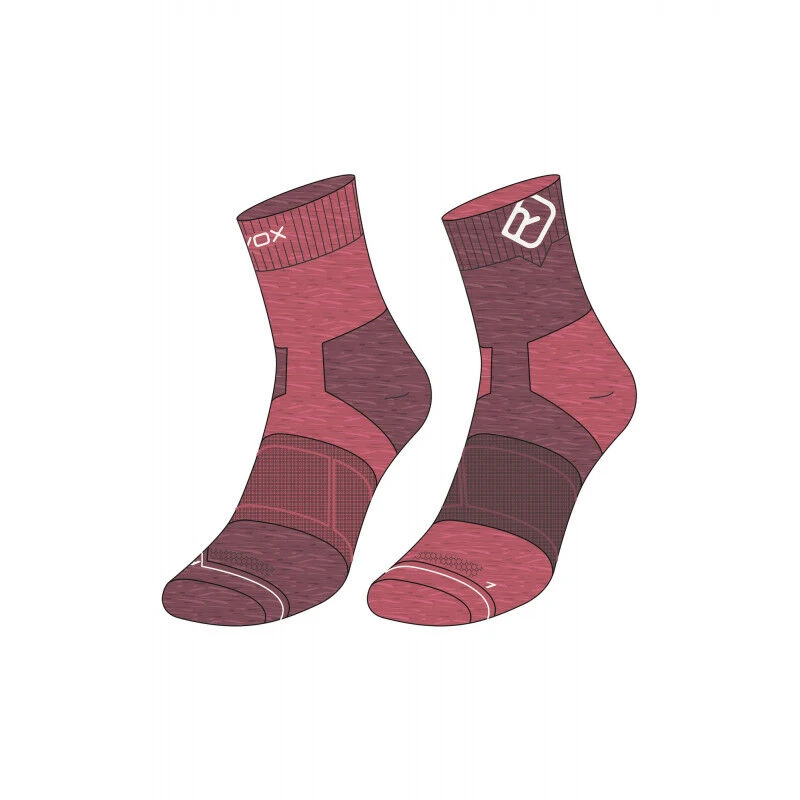 Ortovox Alpine Quarter Socks - Merinosokker - Damer | Hardloop 2 Ortovox Alpine Quarter Socks - Merinosokker - Damer | Hardloop