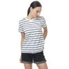 Tentree Breton Stripe T-Shirt - T-shirt Damer -Odlogonia Butik tentree breton stripe t shirt t shirt damer