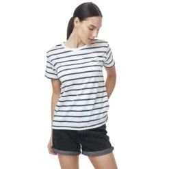 Tentree Breton Stripe T-Shirt - T-shirt Damer